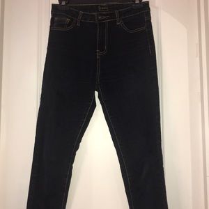 Dark blue skinny jeans